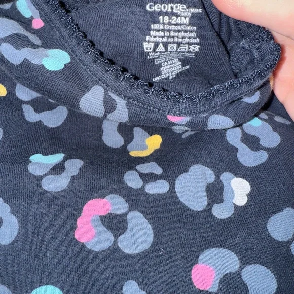 George Kids Colorful Patterned pjs - Picture 2 of 2